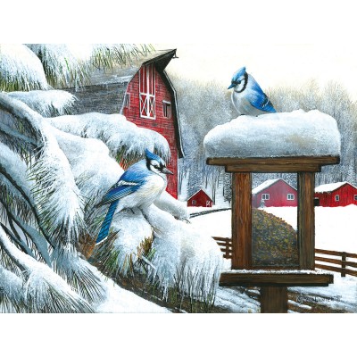 Bluebird-Puzzle - 300 Teile - XXL Teile - Blue Jays