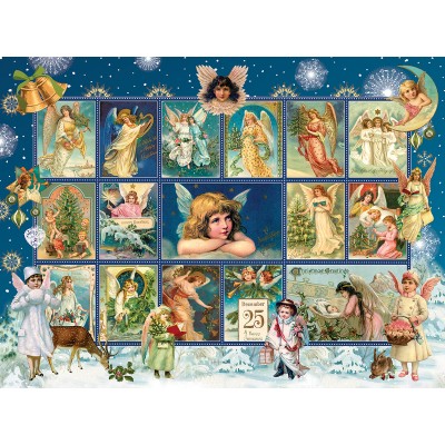Bluebird-Puzzle - 1000 Teile - Christmas Snow Angels