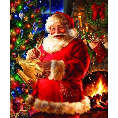 Bluebird-Puzzle - 1000 Teile - Santa Überprüft die List