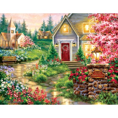 Bluebird-Puzzle - 1000 Teile - XXL Teile - Dona Gelsinger - Serenity Lane