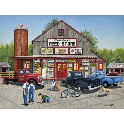 Bluebird-Puzzle - 500 Teile - XXL Teile - Onkel Bucks