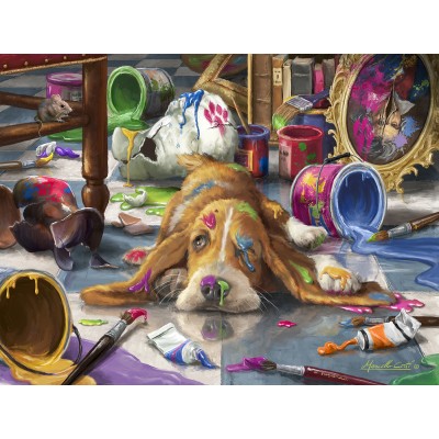 Bluebird-Puzzle - 500 Teile - XXL Teile - Platsch
