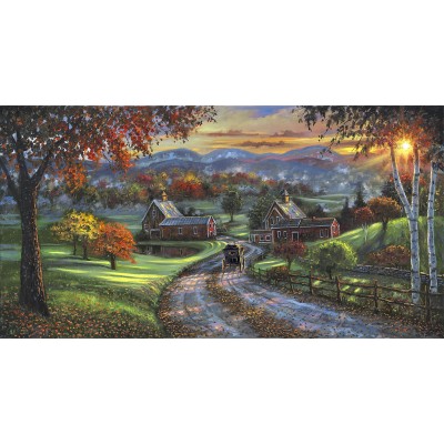 Bluebird-Puzzle - 509 Teile - Sleepy Hollow Farm