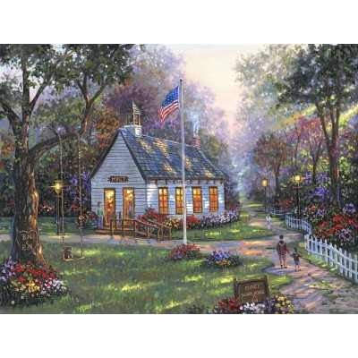 SunsOut - 500 pieces - XXL Pieces - Mincy Schoolhouse