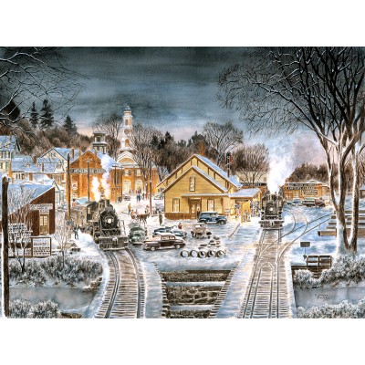 SunsOut - 1000 pieces - Winter Homecoming