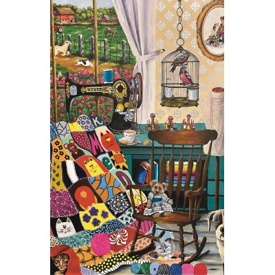 Bluebird-Puzzle - 550 Teile - Wochenende bei Oma