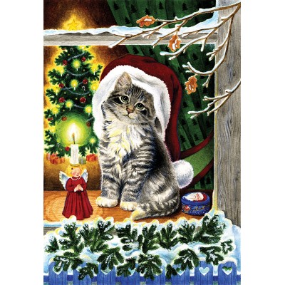 Bluebird-Puzzle - 300 Teile - A Christmas Kitten
