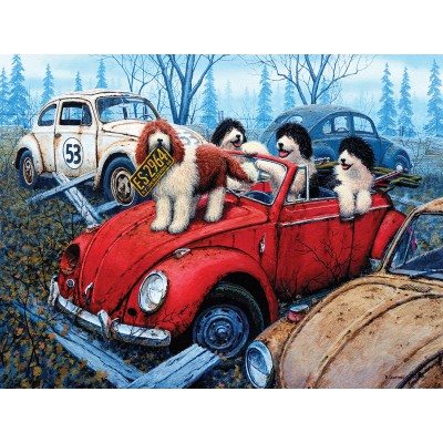 Bluebird-Puzzle - 500 Teile - XXL Teile - Hit the Road
