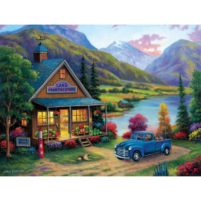 Bluebird-Puzzle - 500 Teile - Landhandel am See