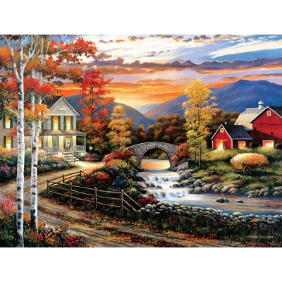 Bluebird-Puzzle - 300 Teile - XXL Teile - Babbling Creek Road