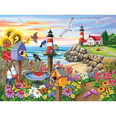 SunsOut - 1000 pieces - Nancy Wernersbach - Garden by the Sea