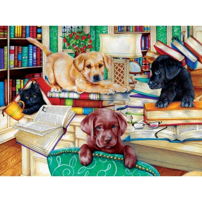 Bluebird-Puzzle - 500 Teile - XXL Teile - Reading Time