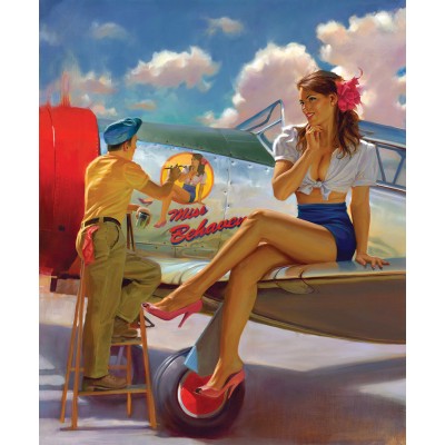 Sunsout - 1000 pièces - David Uhl - Miss Behaven