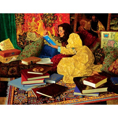 SunsOut - 1000 pieces - XXL Pieces - James Christensen - A Place of her Own