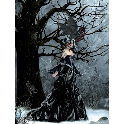 Bluebird-Puzzle - 500 Teile - XXL Teile - Nene Thomas - Queen of Shadows