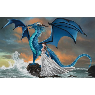 Bluebird-Puzzle - 1000 Teile - Water Dragon