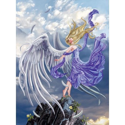 Bluebird-Puzzle - 1000 Teile - Himmelblau