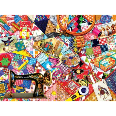 Bluebird-Puzzle - 1000 Teile - Kate Ward Thacker - Quilting