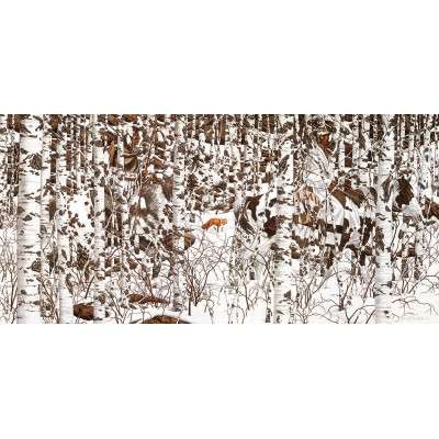 SunsOut - 1000 pieces - Bev Doolittle - Woodland Encounter