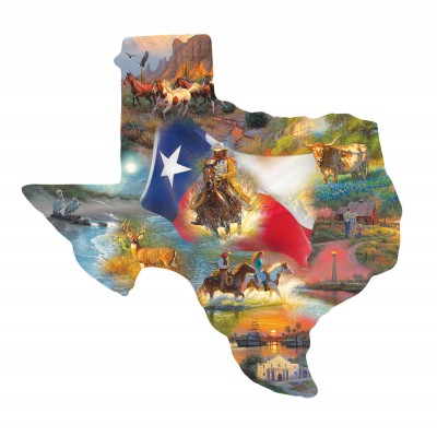 SunsOut - 1000 pieces - Mark Keathley - Images of Texas