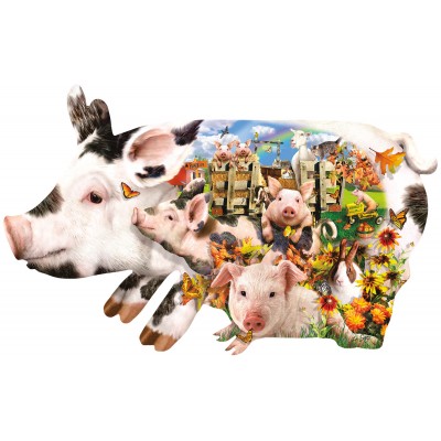 SunsOut - 1000 pieces - Harvest Pigs