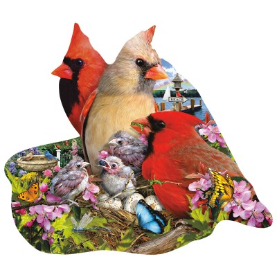 SunsOut - 800 pieces - Lori Schory - Spring Cardinals