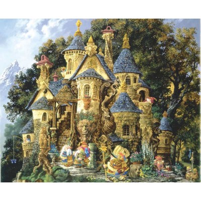 SunsOut - 1500 pieces - James Christensen - College of Magical Knowledge