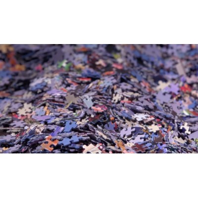 Sunsout - 200 pièces - Puzzle Mystère sans Boite & sans Image - Sachet de 200 Pièces