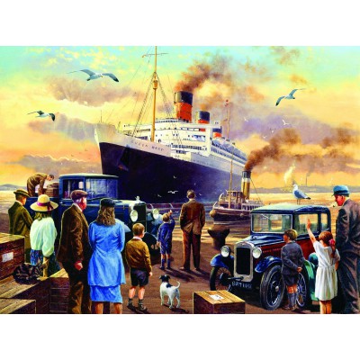 Sunsout - 1000 pièces - Kevin Walsh : Départ du Queen Mary