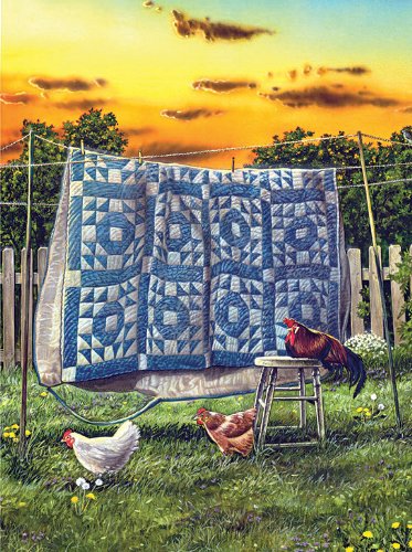 Sunsout - 1000 pièces - Doug Knutson : Le Poulailler