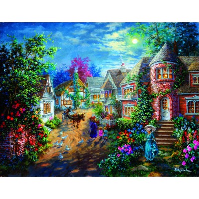 SunsOut - 1000 pieces - Moonlight Splendor by Nicky Boehme