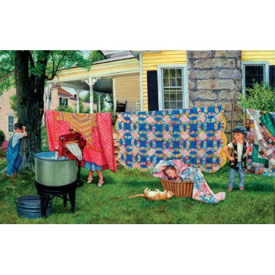 SunsOut - 550 pieces - Susan Brabeau : Hide N Quilt