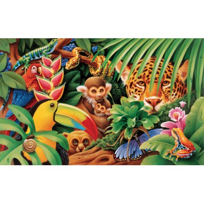 SunsOut - 300 pieces - Corbert Gauthier : Jungle Animals