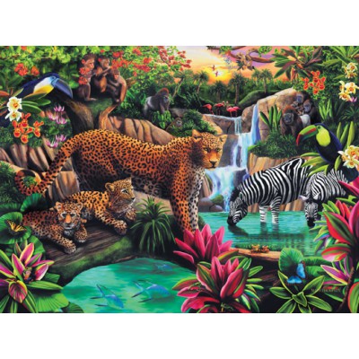 SunsOut - 1000 pieces - Mary Thompson : Jungle Elegance