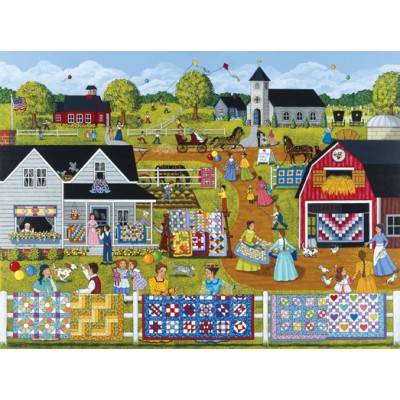 SunsOut - 1000 pieces - Sheila Lee : Annual Quilt Sale