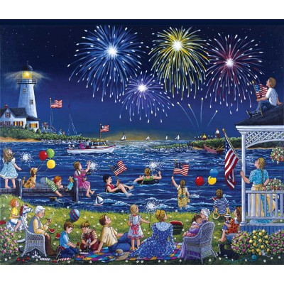 SunsOut - 550 pieces - Sheila Lee : Seaside Celebration