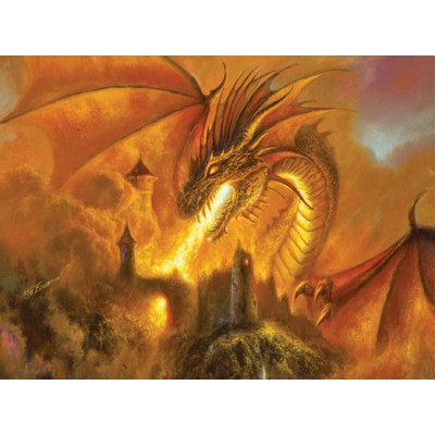 Sunsout - 1000 pièces - Bob Eggleton : Tempête de Feu