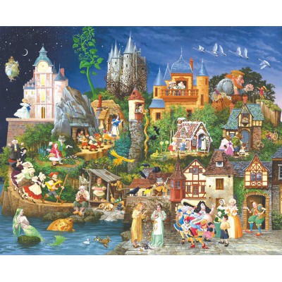 SunsOut - 1500 pieces - James Christensen : Fairy Tales