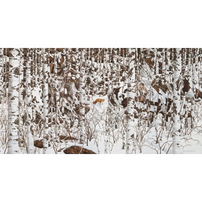 SunsOut - 500 pieces - Bev Doolittle : Woodland Encounter