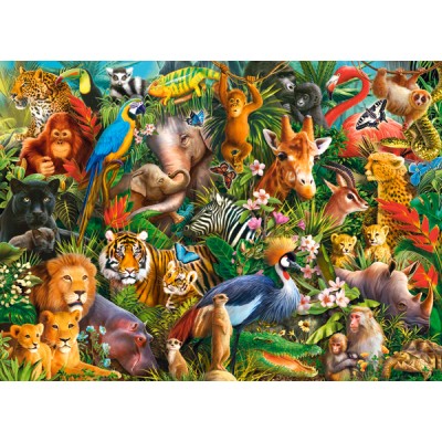 Puzzle  Castorland-030491 Amazing Animals