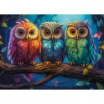Puzzle  Castorland-030545 Trois Petits Hiboux