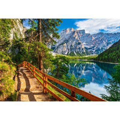 Puzzle  Castorland-104109 Pragser Wildsee, Italien