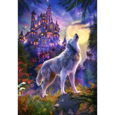 Puzzle  Castorland-104178 Wolf Castle
