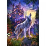 Puzzle  Castorland-104178 Wolf Castle
