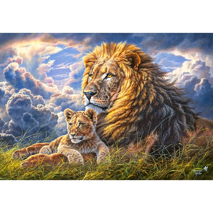 Puzzle Castorland-104277 Like Father, Like Son