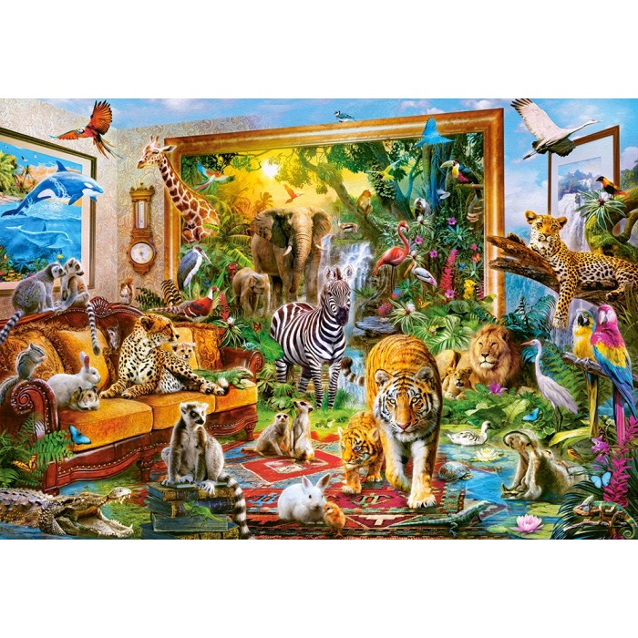 Puzzle Castorland-104321 Coming to Room