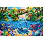 Puzzle  Castorland-104888 Wild Nature