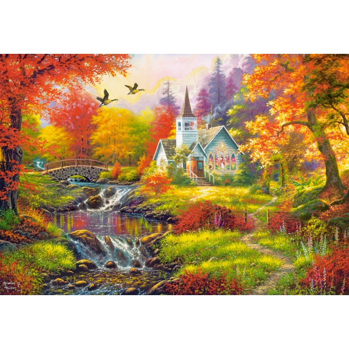 Puzzle Castorland-104994 Autumn Vibes