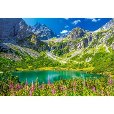 Puzzle  Castorland-105267 Zelene Pleso, Tatras, Slovakia