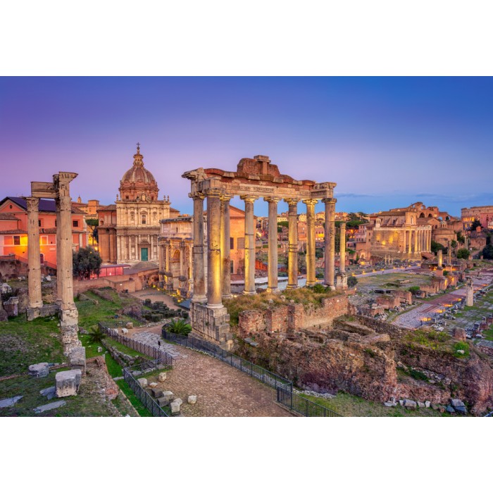 Puzzle Castorland-105304 Das Forum Romanum, Rom